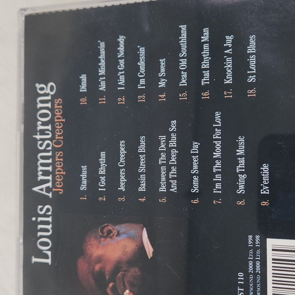Louis Armstrong Jeepers Creepers CD Jazz - Picture 3 of 14